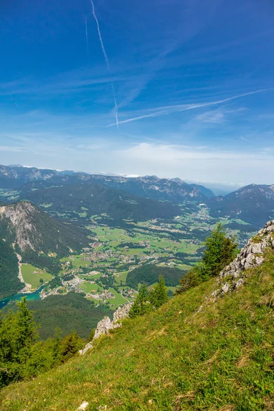 Belle Exploration Long Des Contreforts Alpins Berchtesgaden Jenner Bavière Allemagne — Photo