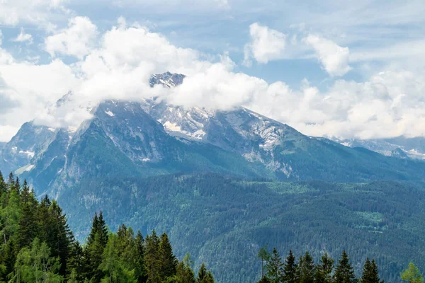 Hermoso Recorrido Exploración Por Las Estribaciones Alpinas Berchtesgaden Jenner Baviera — Foto de Stock