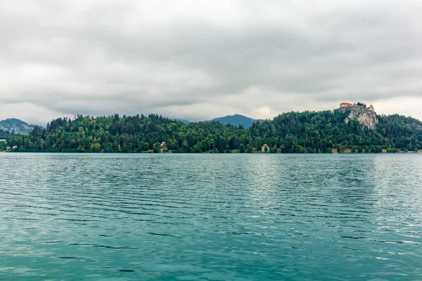 Πεζοπορία Γύρω Από Λίμνη Bled Στους Πρόποδες Του Οροπεδίου Pokljuka — Φωτογραφία Αρχείου