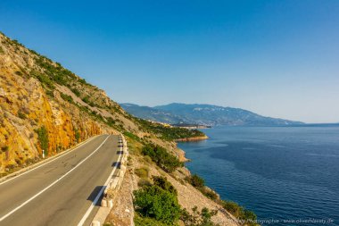Kvarner Körfezi - Rijeka - Hırvatistan kapılarındaki güzel kıyı şeridi boyunca yol gezisi
