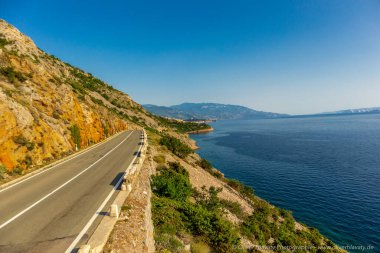 Kvarner Körfezi - Rijeka - Hırvatistan kapılarındaki güzel kıyı şeridi boyunca yol gezisi