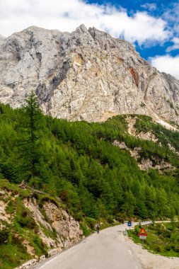 Julian Alplerinin güzel dağ grubu Slovenya 'ya hoş geldiniz.