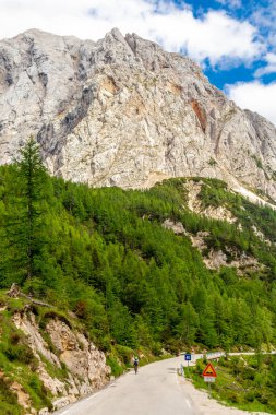Julian Alplerinin güzel dağ grubu Slovenya 'ya hoş geldiniz.