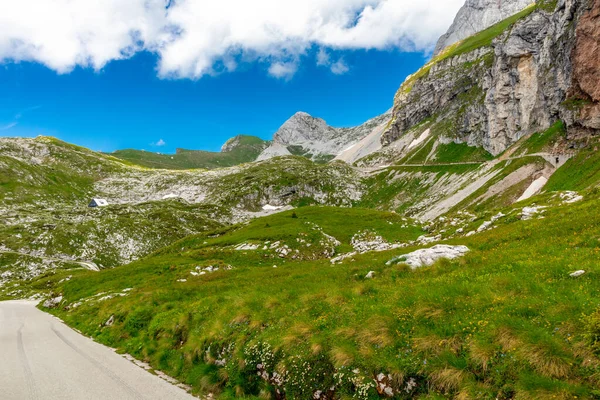 Sur Chemin Pic Magart Sur Haute Route Slovénie Slovénie Italie — Photo