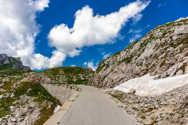 Caminho Pico Magart Estrada Mais Alta Eslovénia Eslovénia Itália — Fotografia de Stock