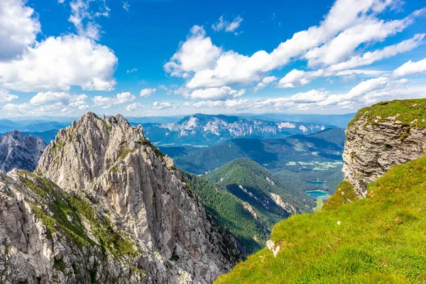 Camino Hacia Pico Magart Carretera Más Alta Eslovenia Eslovenia Italia — Foto de Stock