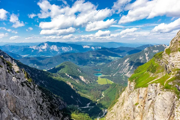 Camino Hacia Pico Magart Carretera Más Alta Eslovenia Eslovenia Italia — Foto de Stock