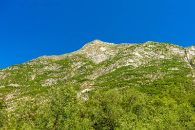 Julian Alpleri yakınlarındaki güzel Soa Vadisi 'ne hoş geldiniz Slovenya