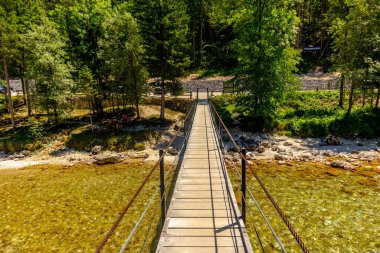 Julian Alpleri yakınlarındaki güzel Soa Vadisi 'ne hoş geldiniz Slovenya