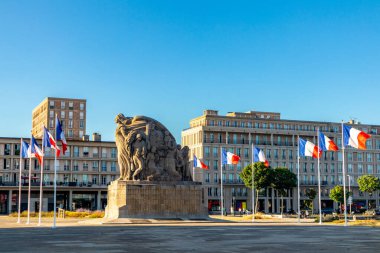France National Day Stroll through the Channel Port City of Le Havre - Normandy - France