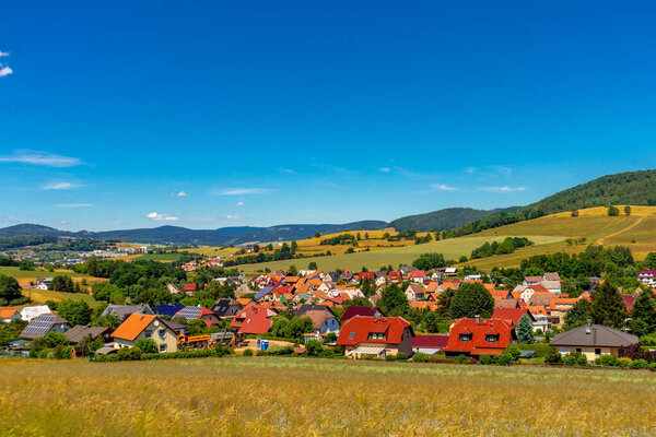 Summer Walk through the beautiful nature of Schmalkalden - Thuringia - Germany