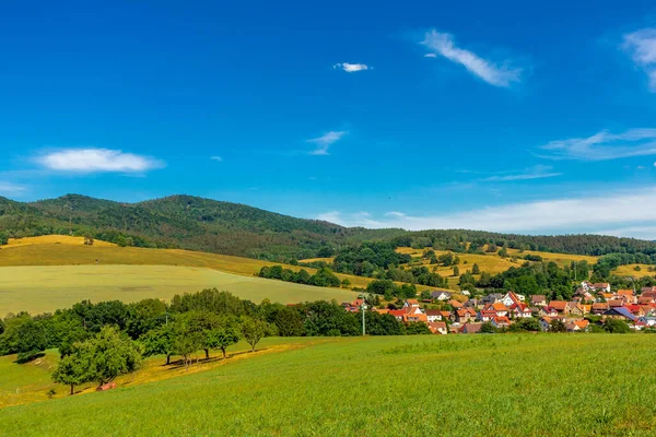 Summer Walk Beautiful Nature Schmalkalden Thuringia Germany — Stock Photo, Image