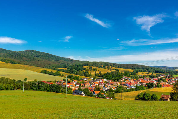 Summer Walk through the beautiful nature of Schmalkalden - Thuringia - Germany