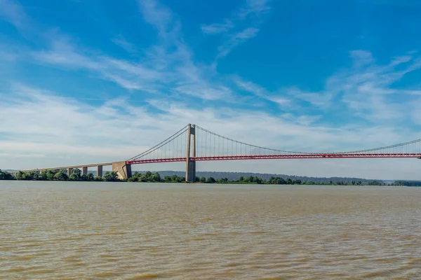 Le Havre yakınlarındaki güzel Seine Vadisi 'nde Normandiya - Fransa