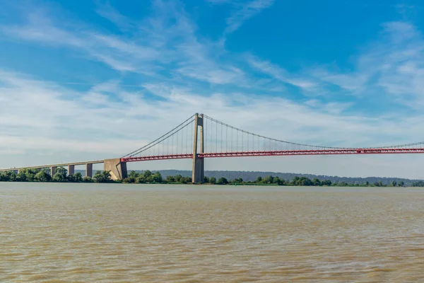 Le Havre yakınlarındaki güzel Seine Vadisi 'nde Normandiya - Fransa