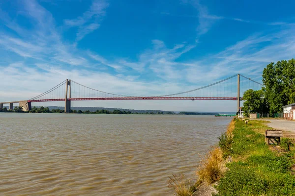 Le Havre yakınlarındaki güzel Seine Vadisi 'nde Normandiya - Fransa