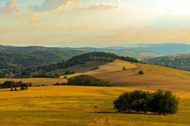 Schmalkalden - Thüringen - Almanya çevresindeki güzel doğada küçük bir bisiklet turu