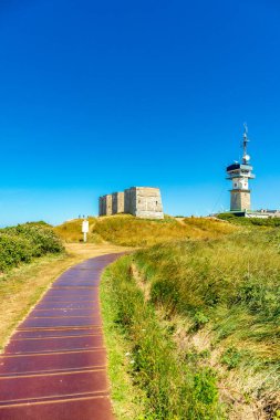 Beach walk on the beautiful alabaster coast near Fcamp - Normandy - France