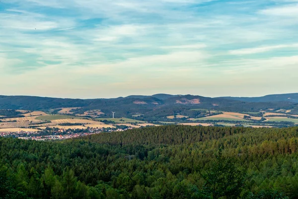 Summer Exploring Tour Beautiful Werratal Breitungen Seeblick — Stock Photo, Image