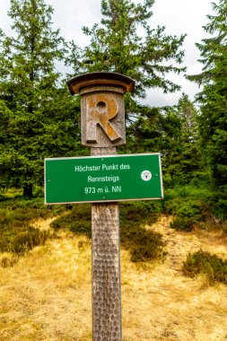 Summer discovery tour through the Thuringian Forest near Brotterode - Thuringia