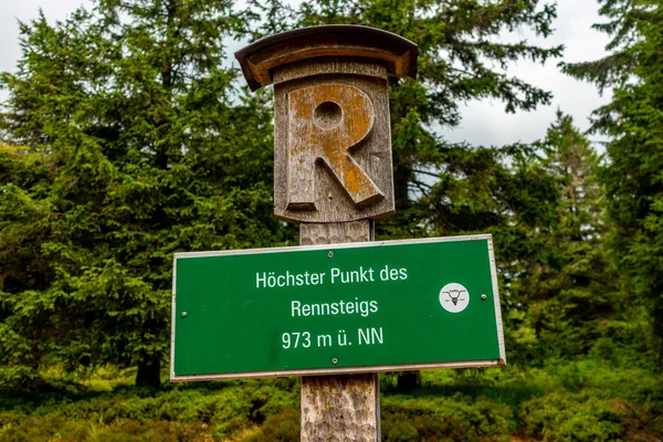 Summer discovery tour through the Thuringian Forest near Brotterode - Thuringia