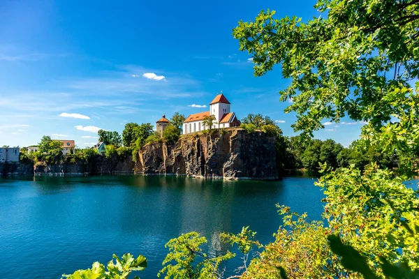 Summer Discovery Tour Mountain Church Beucha Leipzig Saxony Thuringia — ストック写真