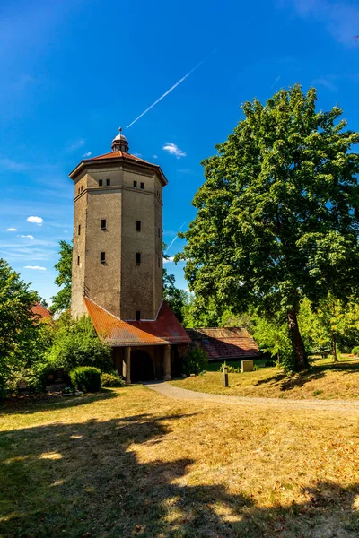 Summer Discovery Tour Mountain Church Beucha Leipzig Saxony Thuringia — Stockfoto