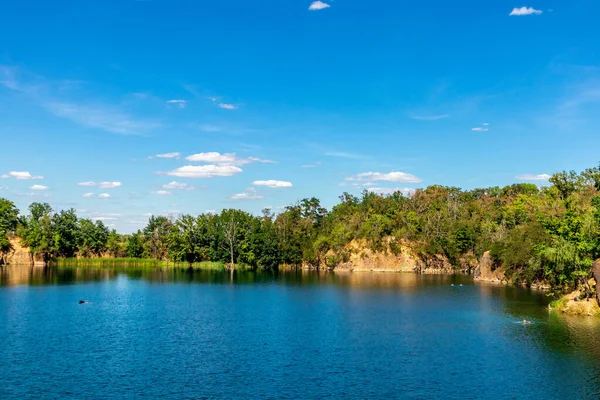 Summer Discovery Tour Mountain Church Beucha Leipzig Saxony Thuringia — Foto Stock