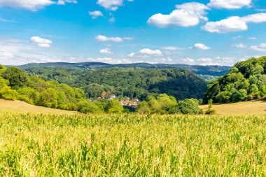 Summer walk around the Wartburg town of Eisenach on the edge of the Thuringian Forest - Thuringia - Germany