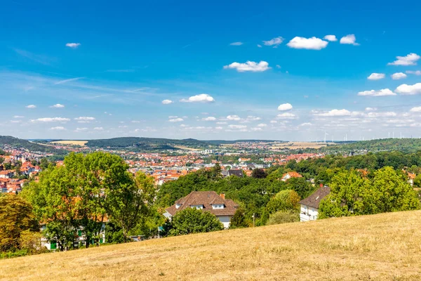 Summer Walk Wartburg Town Eisenach Edge Thuringian Forest Thuringia Germany — Stock fotografie