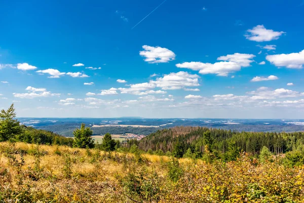 Summer Walk Wartburg Town Eisenach Edge Thuringian Forest Thuringia Germany — Foto de Stock