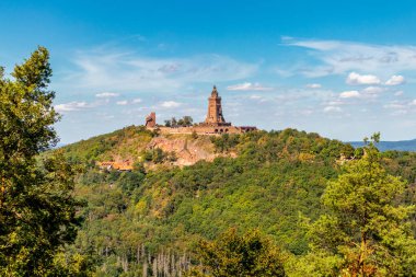 Bad Frankenhausen yakınlarındaki güzel Kyffhuser 'a Pazar gezisi - Thüringen - Almanya