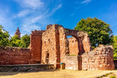 Bad Frankenhausen yakınlarındaki güzel Kyffhuser 'a Pazar gezisi - Thüringen - Almanya