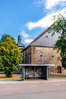 Bad Frankenhausen yakınlarındaki güzel Kyffhuser 'a Pazar gezisi - Thüringen - Almanya