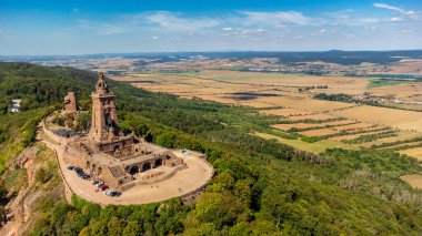 Bad Frankenhausen yakınlarındaki güzel Kyffhuser 'a Pazar gezisi - Thüringen - Almanya