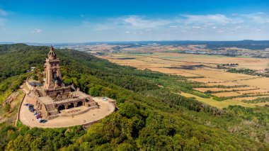 Bad Frankenhausen yakınlarındaki güzel Kyffhuser 'a Pazar gezisi - Thüringen - Almanya