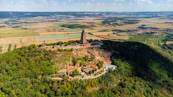 Escursione Fine Estate Lungo Rennsteig Sotto Sole Germania — Foto Stock