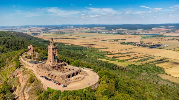 Bad Frankenhausen yakınlarındaki güzel Kyffhuser 'a Pazar gezisi - Thüringen - Almanya