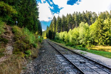 Güzel Schwarzatal, Thüringen ve Almanya 'daki Oberweibacher Bergbahn' a keşif turu