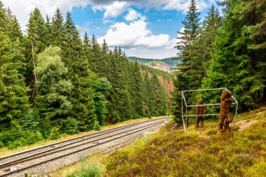 Güzel Schwarzatal, Thüringen ve Almanya 'daki Oberweibacher Bergbahn' a keşif turu