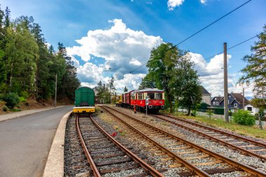 Güzel Schwarzatal, Thüringen ve Almanya 'daki Oberweibacher Bergbahn' a keşif turu