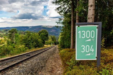 Güzel Schwarzatal, Thüringen ve Almanya 'daki Oberweibacher Bergbahn' a keşif turu
