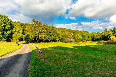 Schmalkalden - Thüringen - Almanya 'nın güzel doğasında yaz yürüyüşü