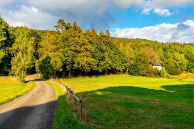 Schmalkalden - Thüringen - Almanya 'nın güzel doğasında yaz yürüyüşü