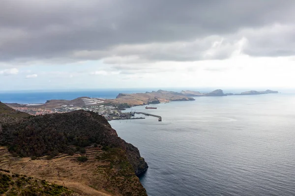 Holiday feeling on the beautiful Atlantic island Madeira near Santa Cruz - Portugal