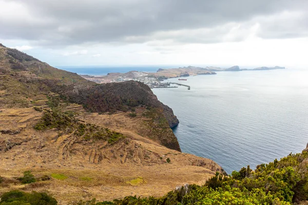 Rekreační Pocit Krásném Atlantickém Ostrově Madeira Santa Cruz Portugalsko — Stock fotografie