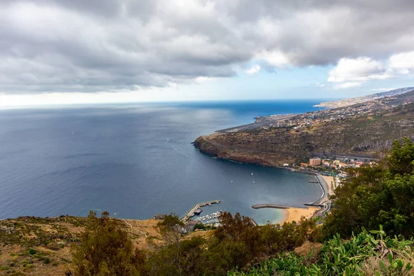 Holiday feeling on the beautiful Atlantic island Madeira near Santa Cruz - Portugal