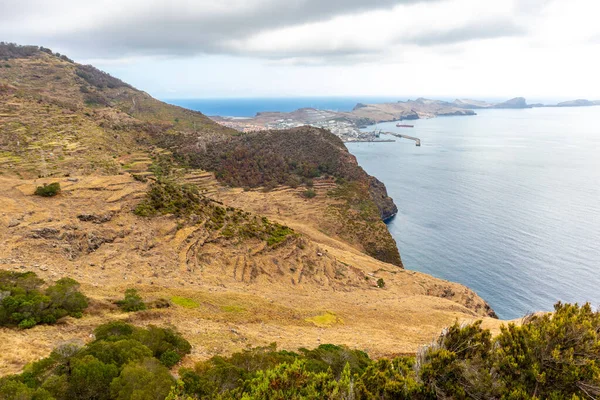 Férias Bela Ilha Atlântica Madeira Perto Santa Cruz Portugal — Fotografia de Stock