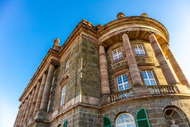 Bergpark 'ta sonbahar yürüyüşü Kassel Wilhelmshhe - Hesse - Almanya