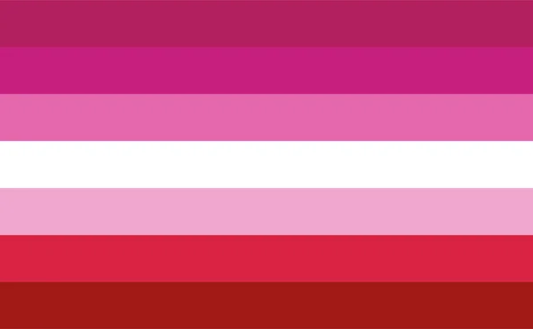 Lezbiyen bayrağı - LGBTQ topluluğundan biri cinsel azınlık gururu